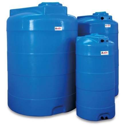 Plast tank, type CV vertikal 300 L- 10000 L