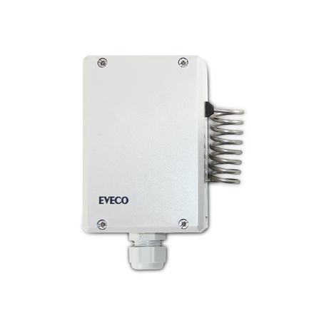 EVECO TERMOSTAT IP54 INV VRED