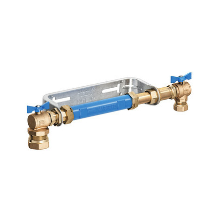 Vattenmätarkonsol 190-220 mm med ventiler