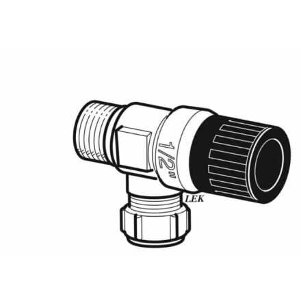 NIBE Skerhetsventil  1/2"X15 3 Bar