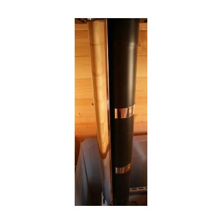 Vrmeskld rostfri L=850 mm