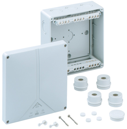 KOPPLINGSDOSA A-BOX 160 MED PLINT