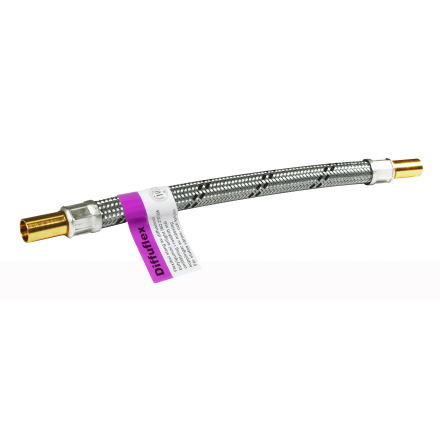 Anslutningsslang 6030 Diffuflex 28mm Rak sltnda 800mm