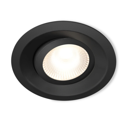 Downlight Tilt Svart 6-pack