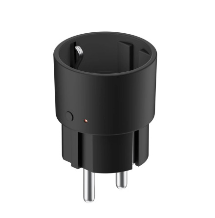 Smart plug on/off svart 16A BT