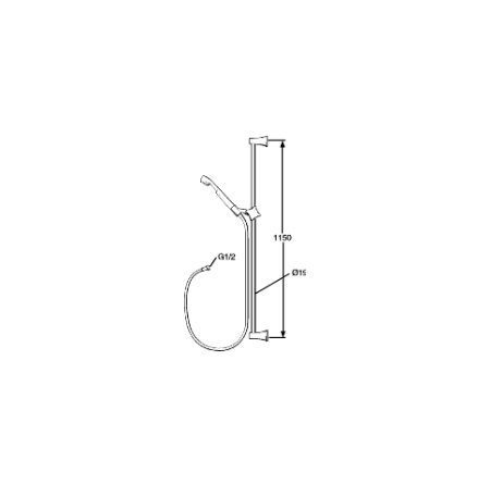 FMM Duschanordning Sarona 3421-1120 VIT