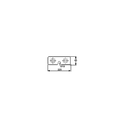 Tvlhylla 3416-0007 Transparent