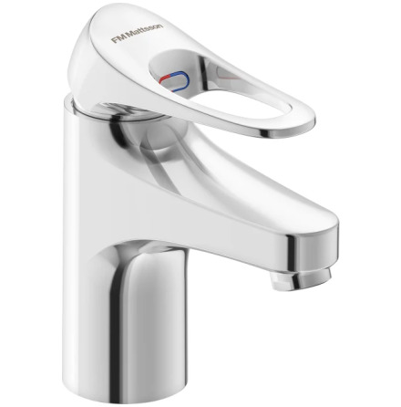 FMM Tvttstllsblandare 9000XE 3l/min. Krom BREEAM- och LEED-anpassad. 3 l/min. 3/8"