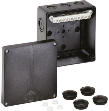 Kopplingdosa A-Box-I 100 Svart