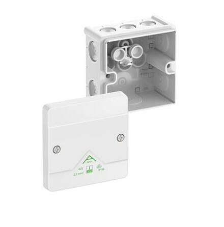Kopplingsdosa Abox 025-L/w