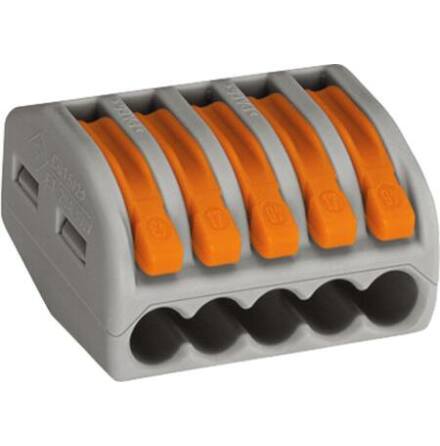 Anslutningsklmma kl 5x0,08-2,5mm2 gr