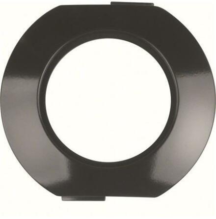 Centrumram svart, blank