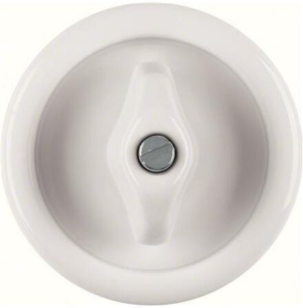 C-bricka vred 1930 Porslin Vit