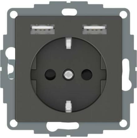 VGGUTTAG 1-VGS  2 x USB 2,4A Ant