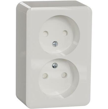 Vgguttag utv 2-vgs ojord Vit