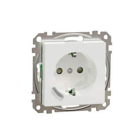 1-vgsuttag 16A med Zigbee Vit
