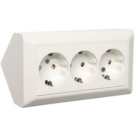 HRNBOX 3-VGS UTTAG SKRUV FV