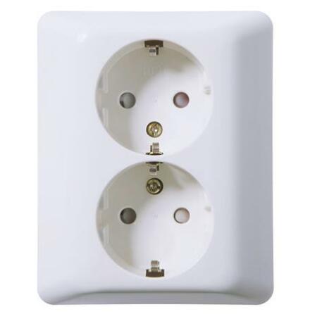 Uttag 2-vgs inf mj DUO RV
