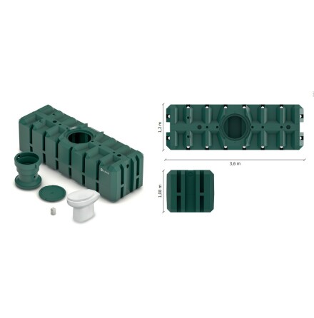 FANN Green Toalettsystem 