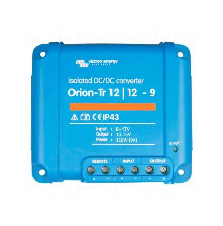 DC/DC-omformare Victron Orion-Tr 12/12-9A (110W) isolerad  