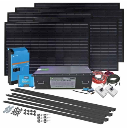 Kraftpaket Litium Heat+ 5000 10kWh