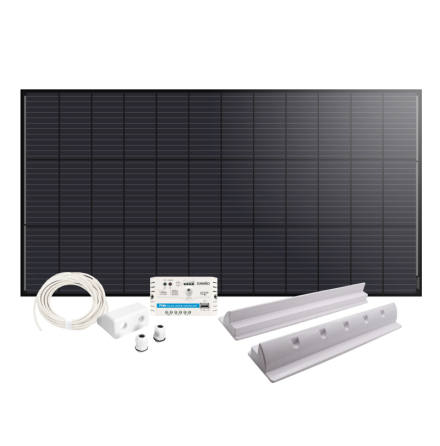 Solcellspaket Caravan, 170W PWM, spoiler