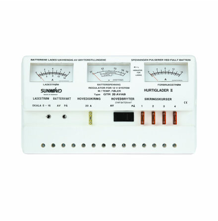 Solcellsregulator Sunwind 20AVAB