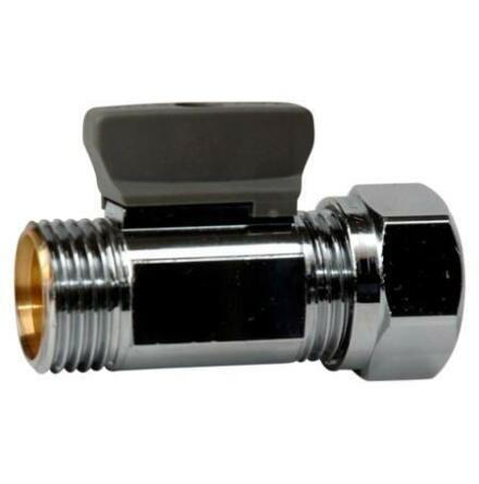 Kulventil VA rak dy12 x utv 12xG15 med vred