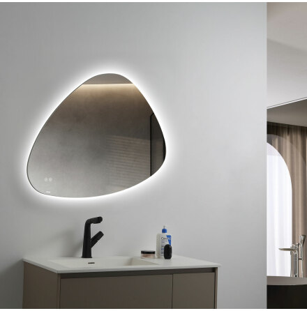 LED-Spegel 85x75 cm