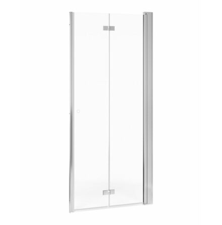 Duschdrr Gustavsberg Square Vikbar fr Nischmontage Krom 80 cm, Hgerhngd