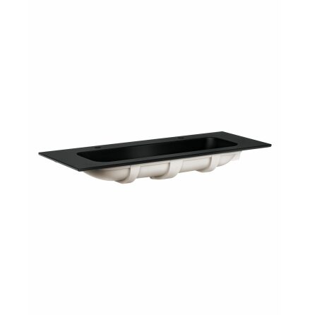 Mbeltvttstll Gustavsberg fr Artic Slim Kommodskp 120 cm, Mattsvart