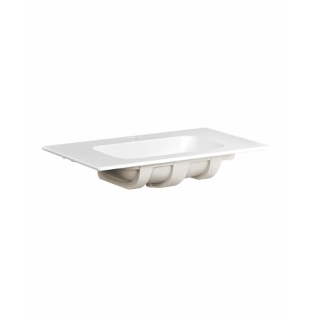 Mbeltvttstll Gustavsberg fr Artic Slim Kommodskp 80 cm, Matt vit