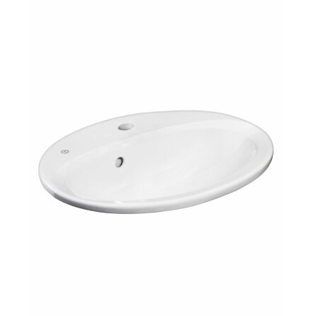 Mbeltvttstll Gustavsberg Oval Modell fr Inbyggnad med Blandarhl