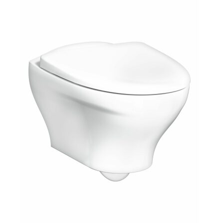Toalettstol Vgghngd Gustavsberg Estetic Hygienic Flush Soft Close/Quick Release sits, C+ Matt vit