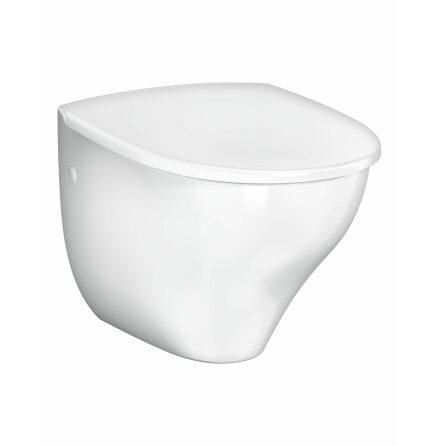 Toalettstol Vgghngd Gustavsberg Nautic 1530 Dolt montage Hygienic Flush Med standardsits
