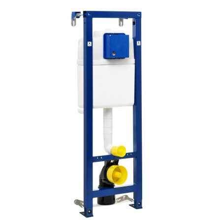 Fixtur Gustavsberg Triomont XS fr WC med Vggtrycke Dubbelspolning 4,5/3 l