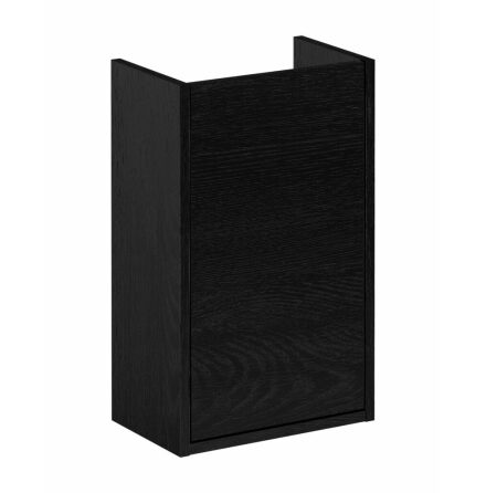 Tvttstllsskp Gustavsberg Artic Small Svart askfaner, Utan tvttstll