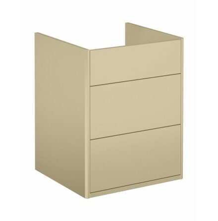 Kommodskp Gustavsberg Graphic 45 cm, Beige, Utan tvttstll