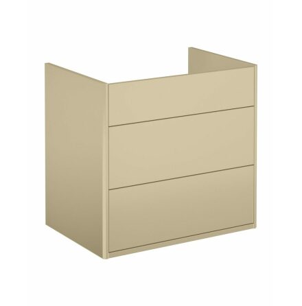 Kommodskp Gustavsberg Graphic 60 cm, Beige, Utan tvttstll