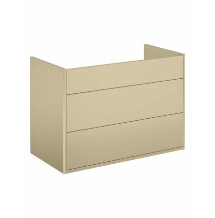Kommodskp Gustavsberg Graphic 80 cm, Beige, Utan tvttstll