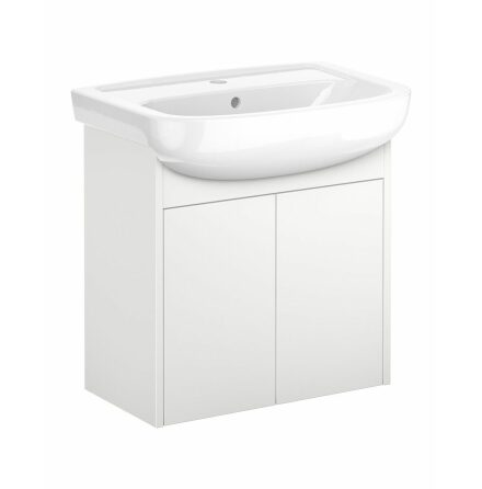 Tvttstllsskp Gustavsberg Graphic Base med Tvttstll 60 cm Base Vit