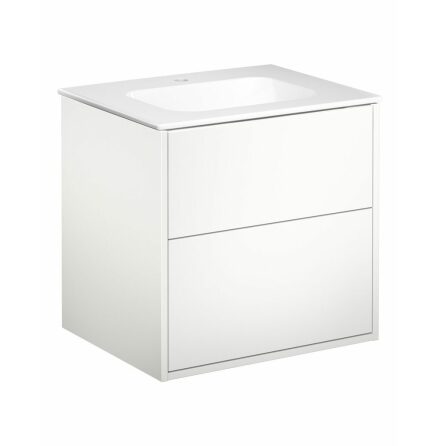 Kommodskp Gustavsberg Artic 60 cm, Vit, Med tvttstll vit