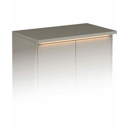 Toppskiva till Vggskp Gustavsberg med LED-belysning 60 cm, 36 cm, Varm gr