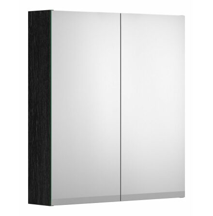 Spegelskp till Badrum Gustavsberg Artic 60 cm, Svart askfaner