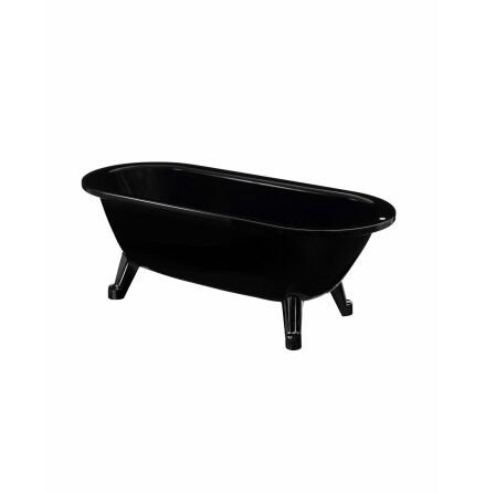 Tassbadkar Gustavsberg Duo Svart utan Ftter 1680 x 730 mm, Glazeplus