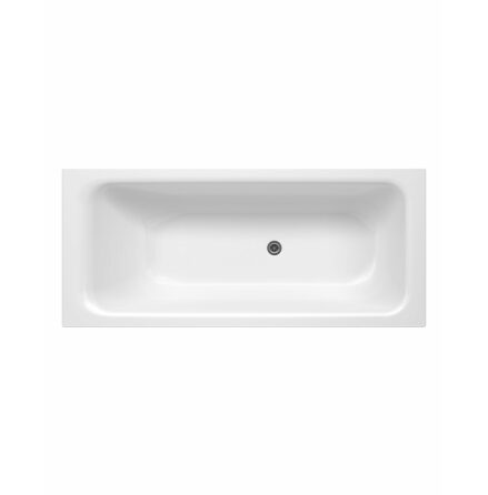 Badkar Gustavsberg 1600 x 700 mm Kombi 1604 utan Frontstativ Glazeplus, Hl fr tv stdhandtag