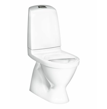 Toalettstol Gustavsberg Nautic 1500 Hygienic Flusch 4/2L Dolt S-ls Dolt skruvmontage, Utan sits, Standardyta