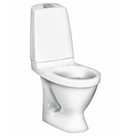 Toalettstol Gustavsberg Nautic 1510 P-ls Hygienic Flush Dolt 4/2L Limmontage C+