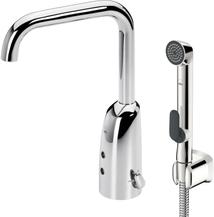 Tvttstllsblandare Oras Electra med Bidetta Handdusch 6 V Bluetooth 170 mm