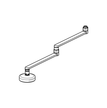Utloppspip Oras 1-spray G3/4 600 mm Art. 221560
